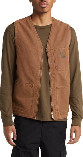 即完売 Carhartt ARBOR VEST Carhartt WIP Arbor Vest Black | The Sporting Lodge