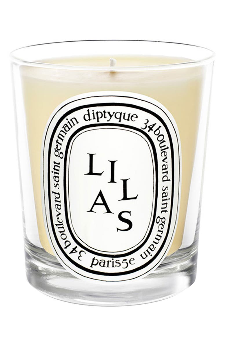 Diptyque 'Lilas' Scented Candle, Main, color, 