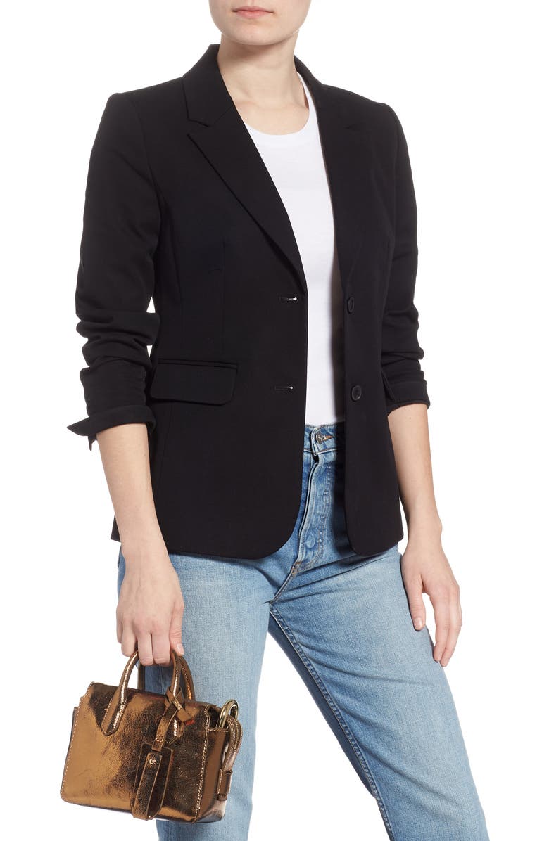 J.Crew Mini Metallic Leather Shoulder/Crossbody Satchel, Alternate, color,