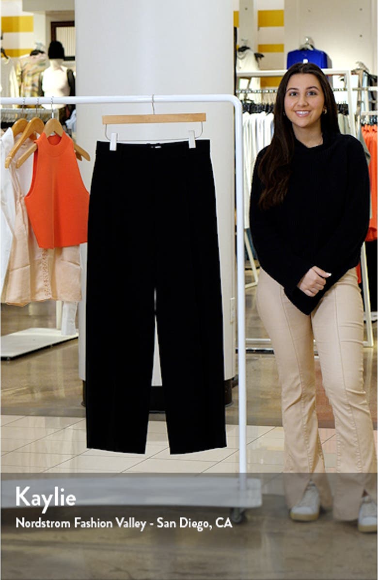 Pintuck Wide Leg Pants, sales video thumbnail