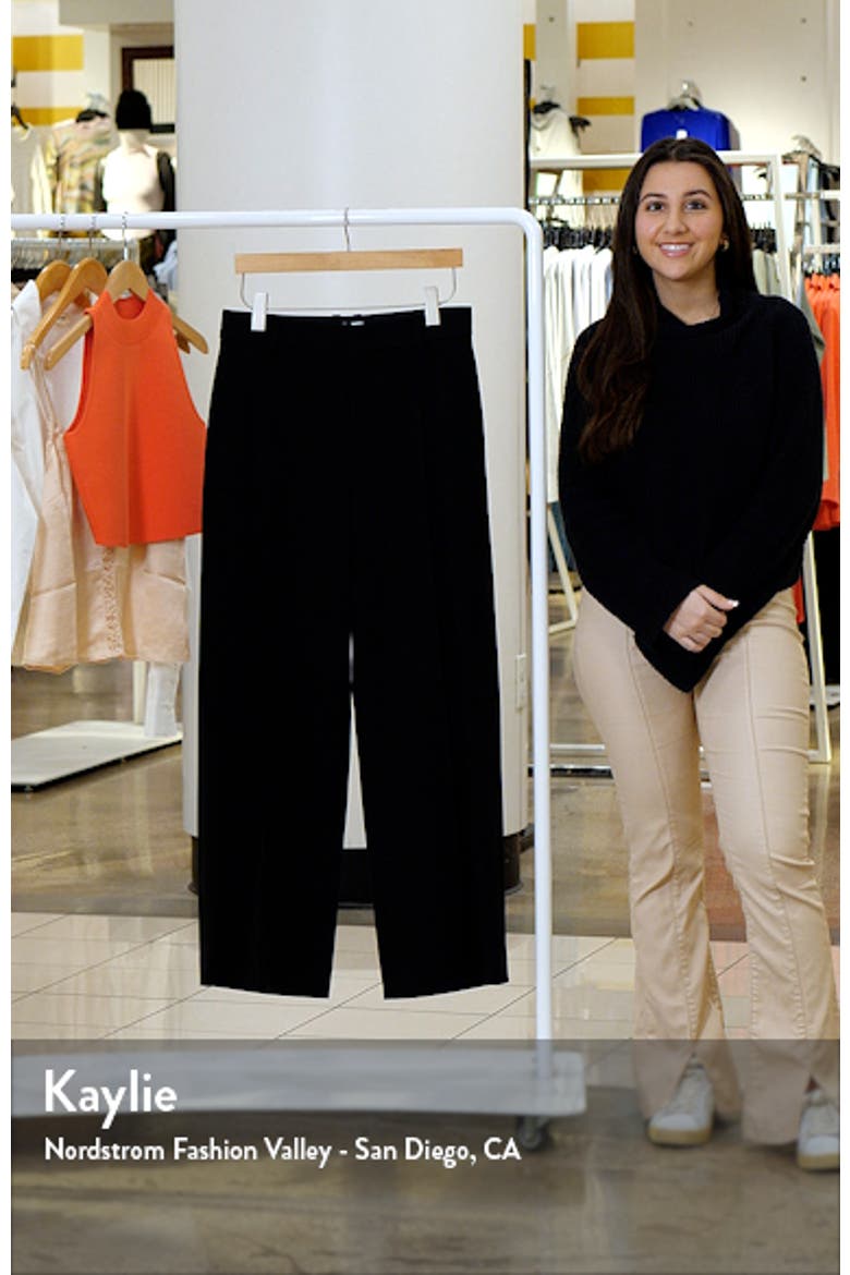 Pintuck Wide Leg Pants video