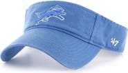 '47 Men's '47 Blue Detroit Lions Clean Up Visor