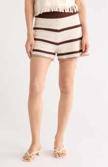 Mesh Stripe Shorts