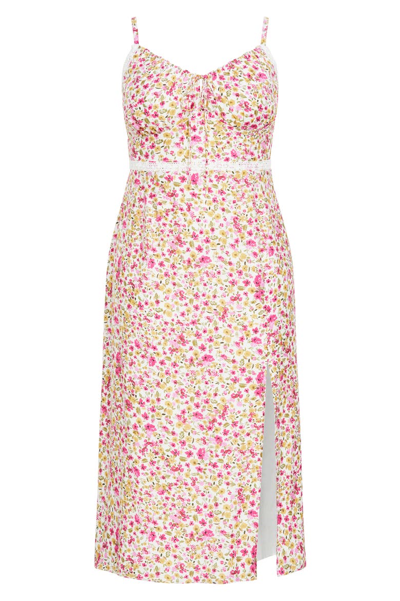 Sweet Floral Maxi Sundress, Alternate, color, SWEET PEA