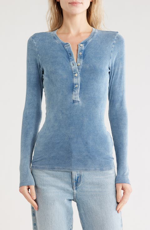 Jeanius Fitted Henley Top (Regular & Plus)