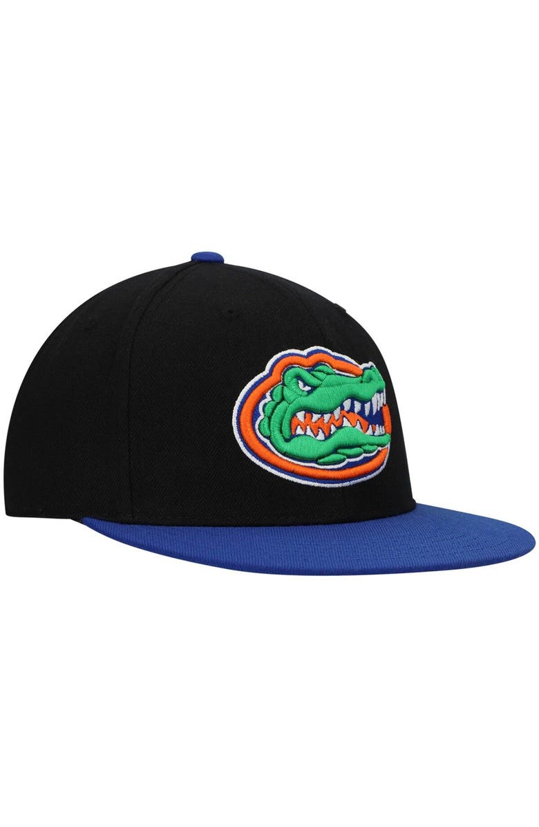 TOP OF THE WORLD Men's Top of the World Black/Royal Florida Gators Team Color Two-Tone Fitted Hat, Alternate, color, Black