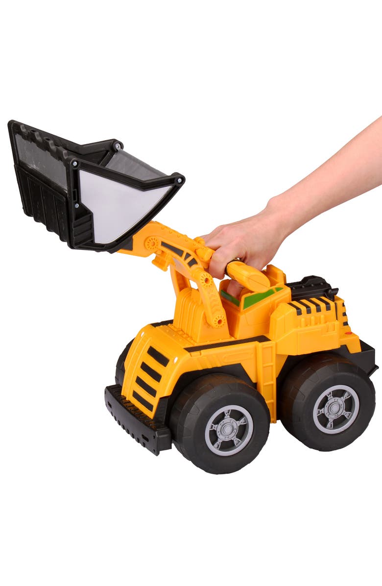 Kid Galaxy Mega Freewheeling Front Loader W/ Squeeze Handle, Alternate, color, Multicolored