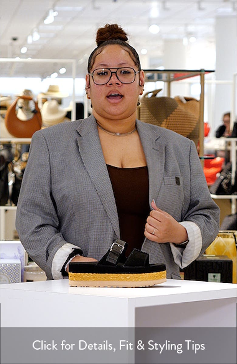 Aubrey Platform Slide Sandal, sales video thumbnail