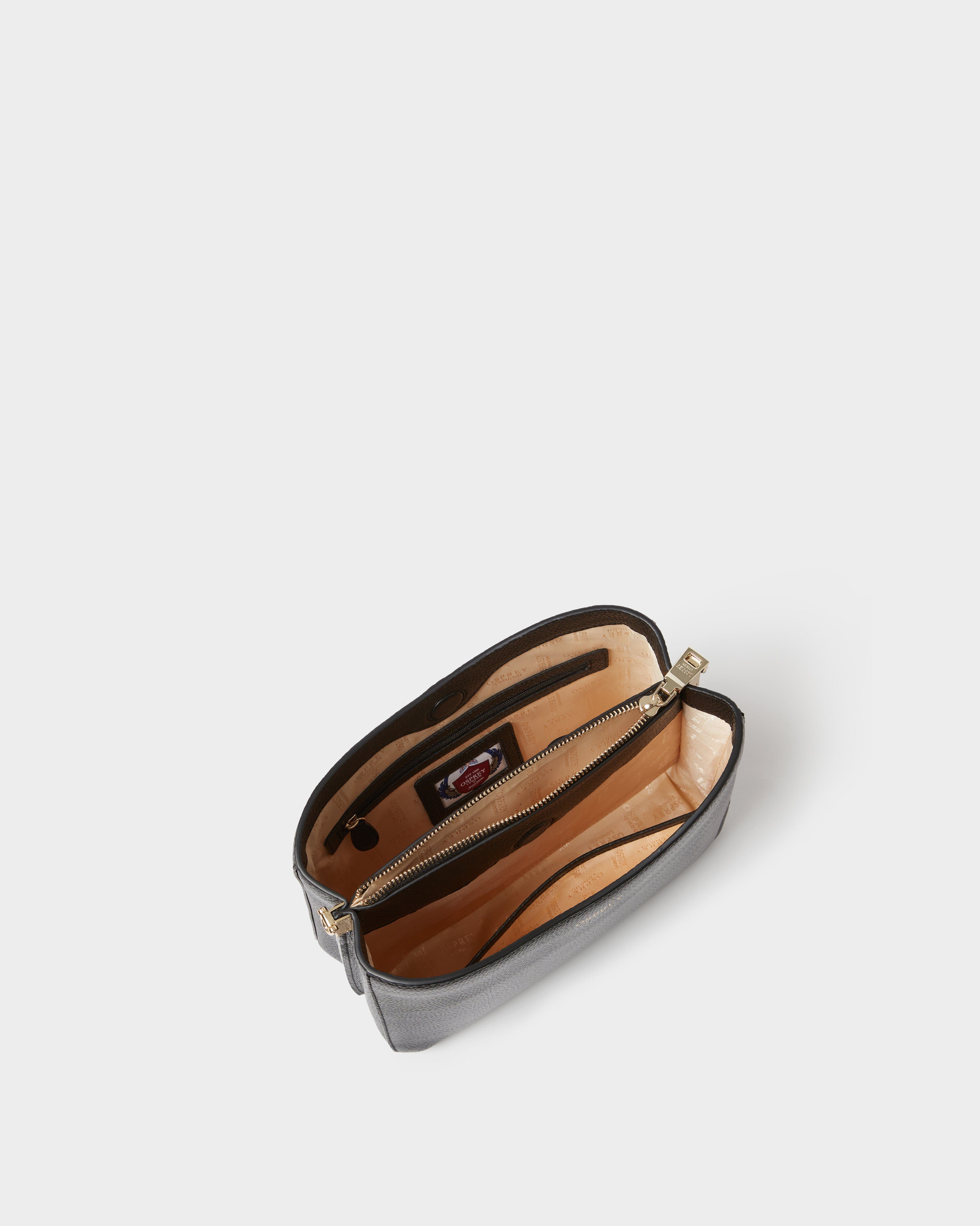 The Winchester Leather Grab Bag, Alternate, color, Black