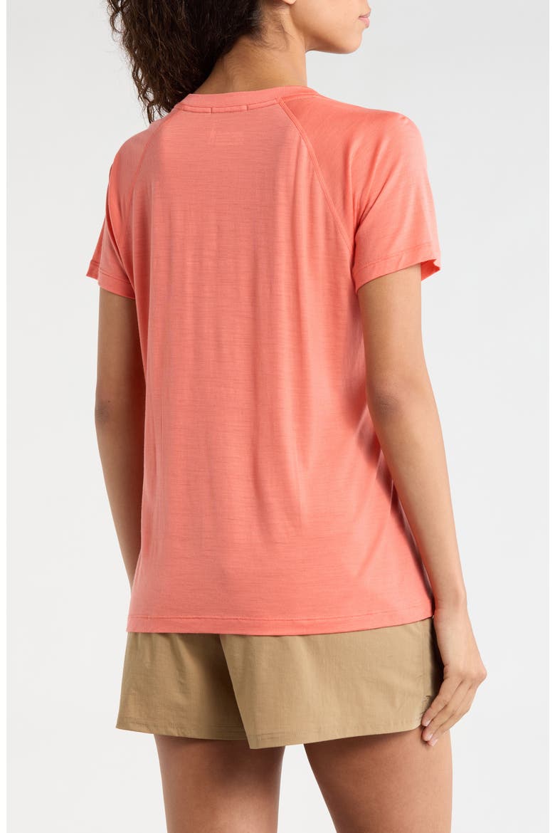 Ultralite Crewneck T-Shirt, Alternate, color, CORAL REEF