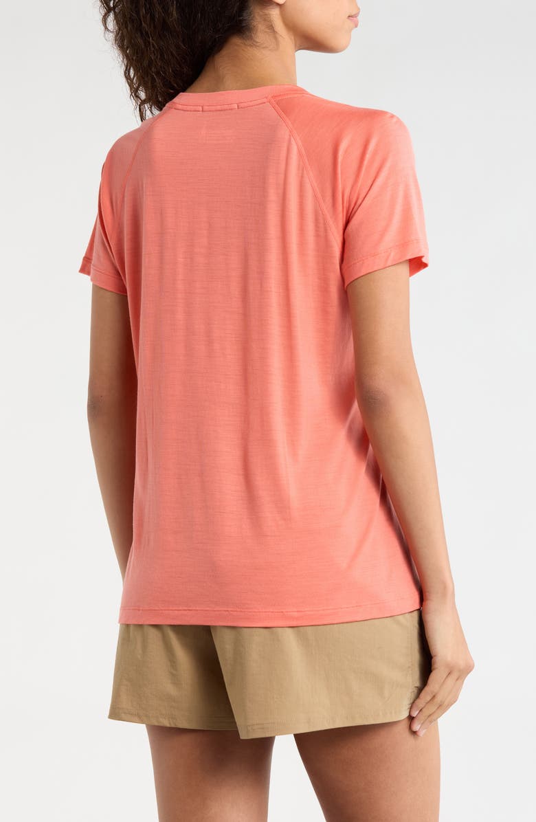 Smartwool Ultralite Crewneck T-Shirt, Alternate, color, Coral Reef
