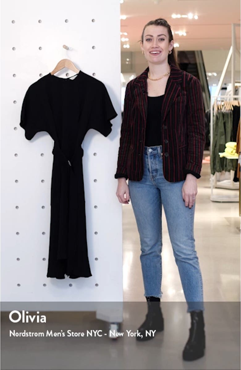 Textured Belt Dress, sales video thumbnail