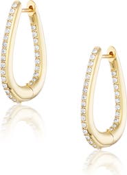 Sheryl Lowe Diamond Buckle Earring