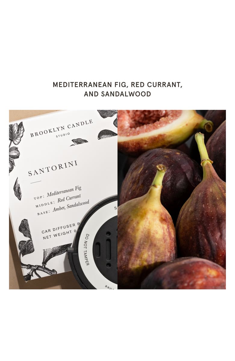 PURA x Brooklyn Candle Studio Santorini Car Fragrance Refill, Alternate, color, Santorini