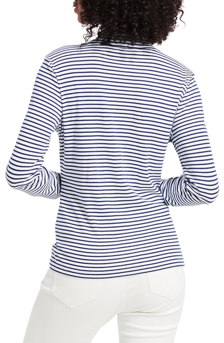 vineyard vines Simple Stripe Turtleneck, Alternate, color, 