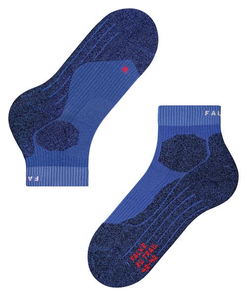 Falke Ru Trail Stabilizing Running Socks In Blue