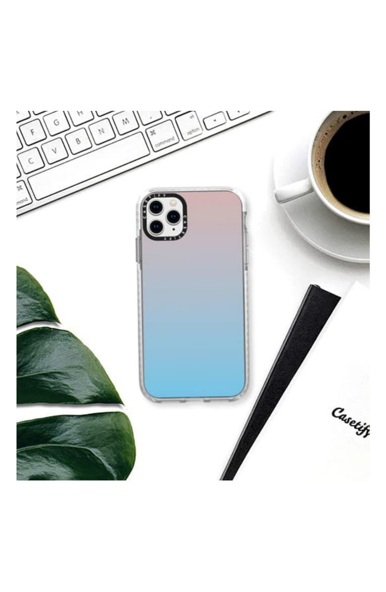 CASETiFY Blue Pink Gradient iPhone 11 Pro Phone Case, Alternate, color,