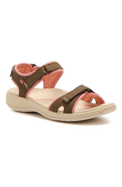 Abeo Goleta Sandal In Brown