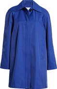 Sam Edelman Mac Water Repellent Cotton Blend Raincoat