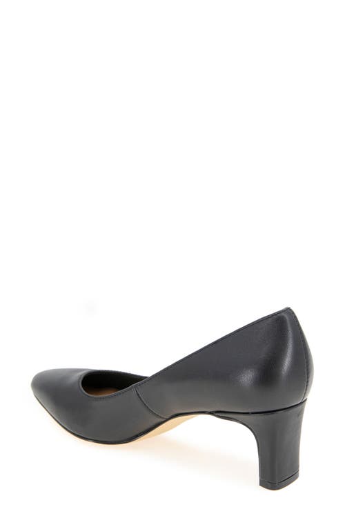 Andre Assous Wynne Leather Pump In Black