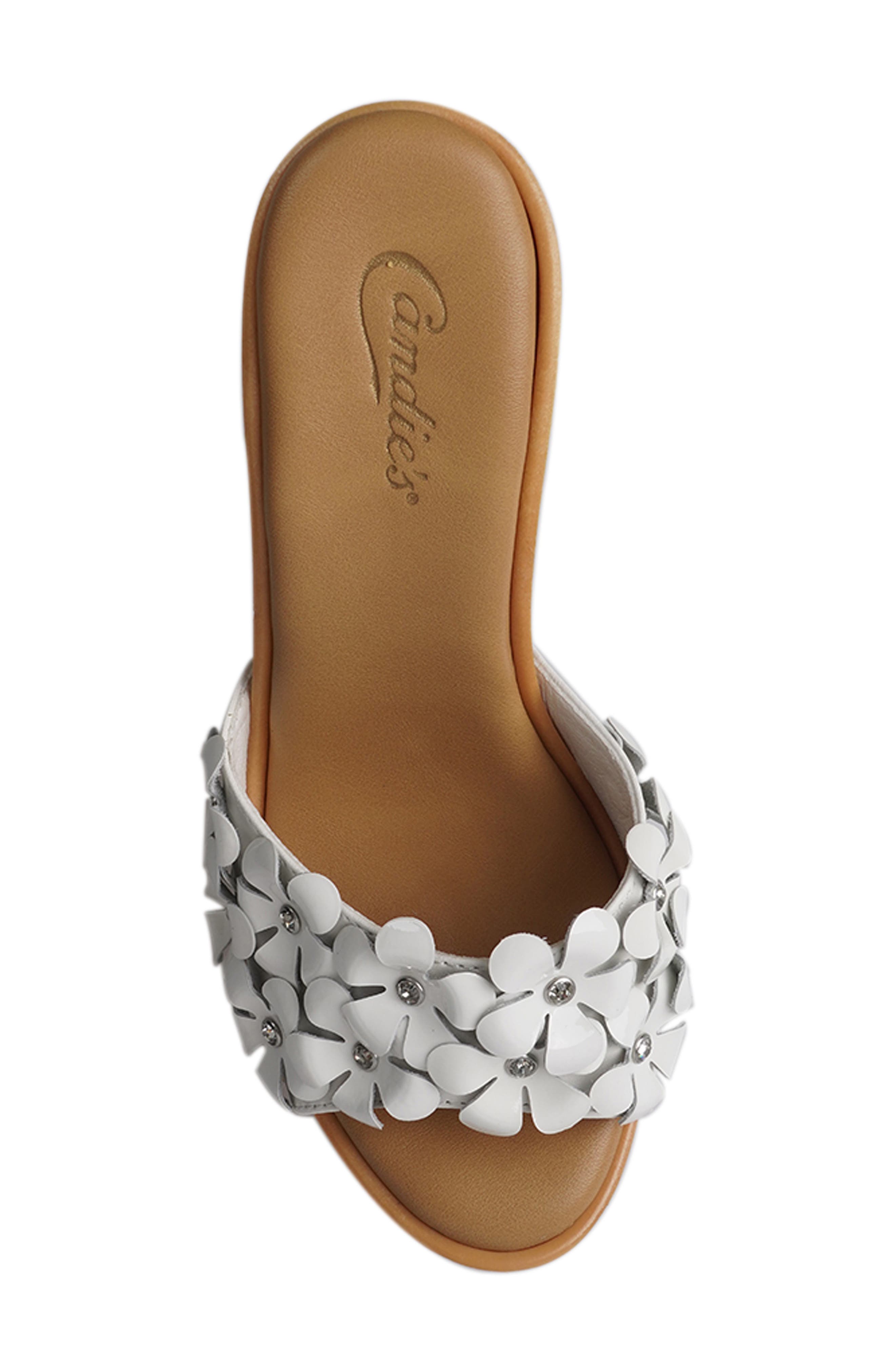 Vanessa Platform Sandal, Alternate, color, WHITE