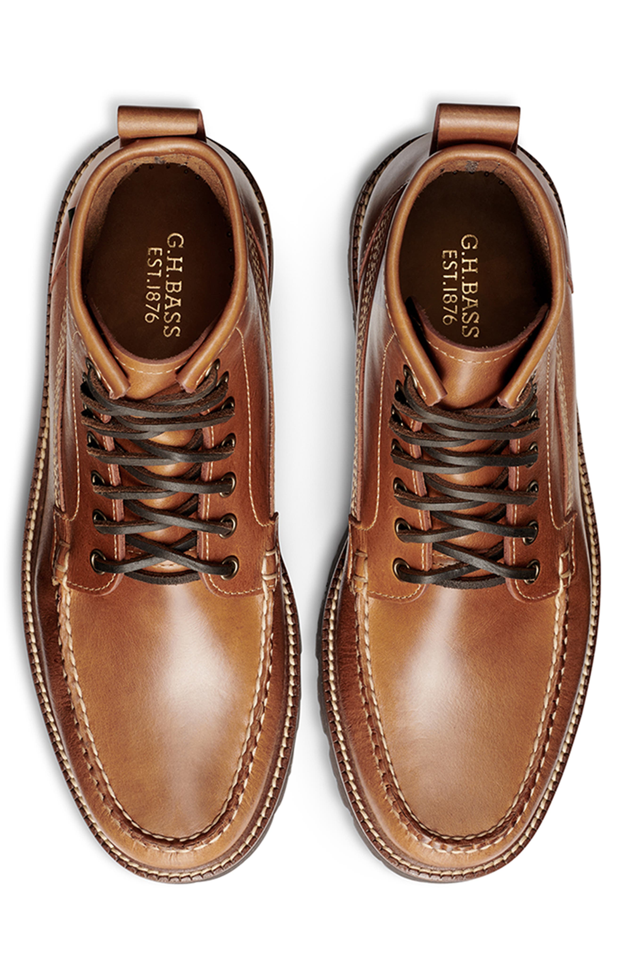 G.H.BASS Ranger Lace-Up Boot, Alternate, color, Tan