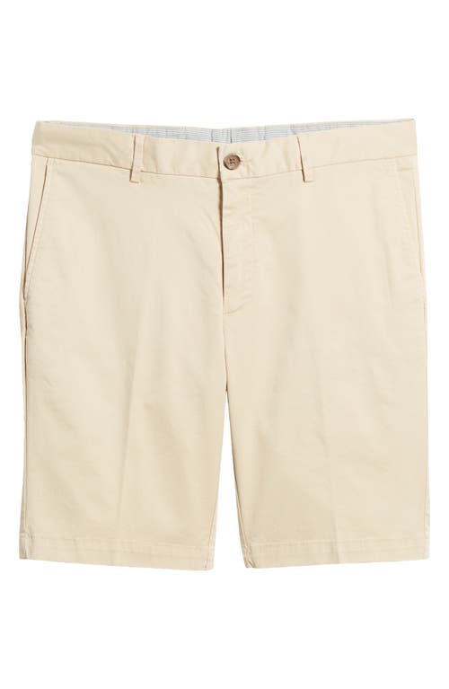 Scott Barber Microsanded Cotton Stretch Twill Shorts In Brown
