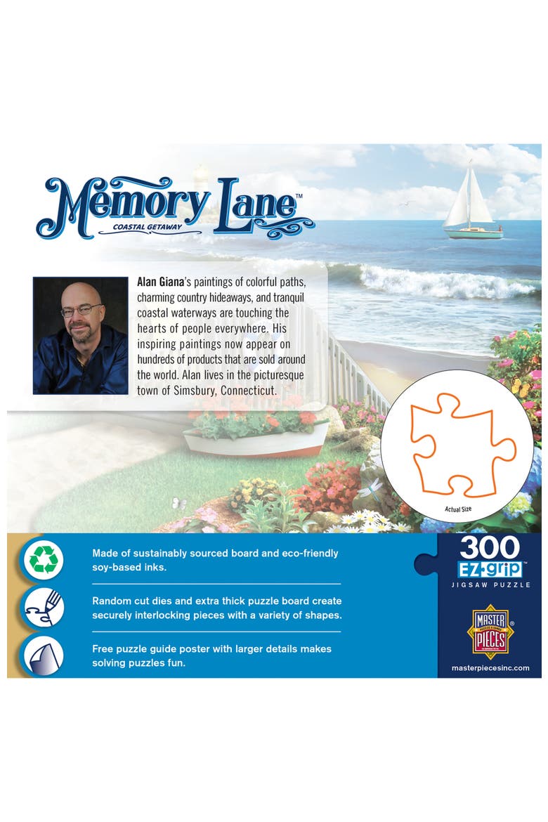 Coastal Getaway 300 Piece Jigsaw Puzzle, Alternate, color, Multicolor