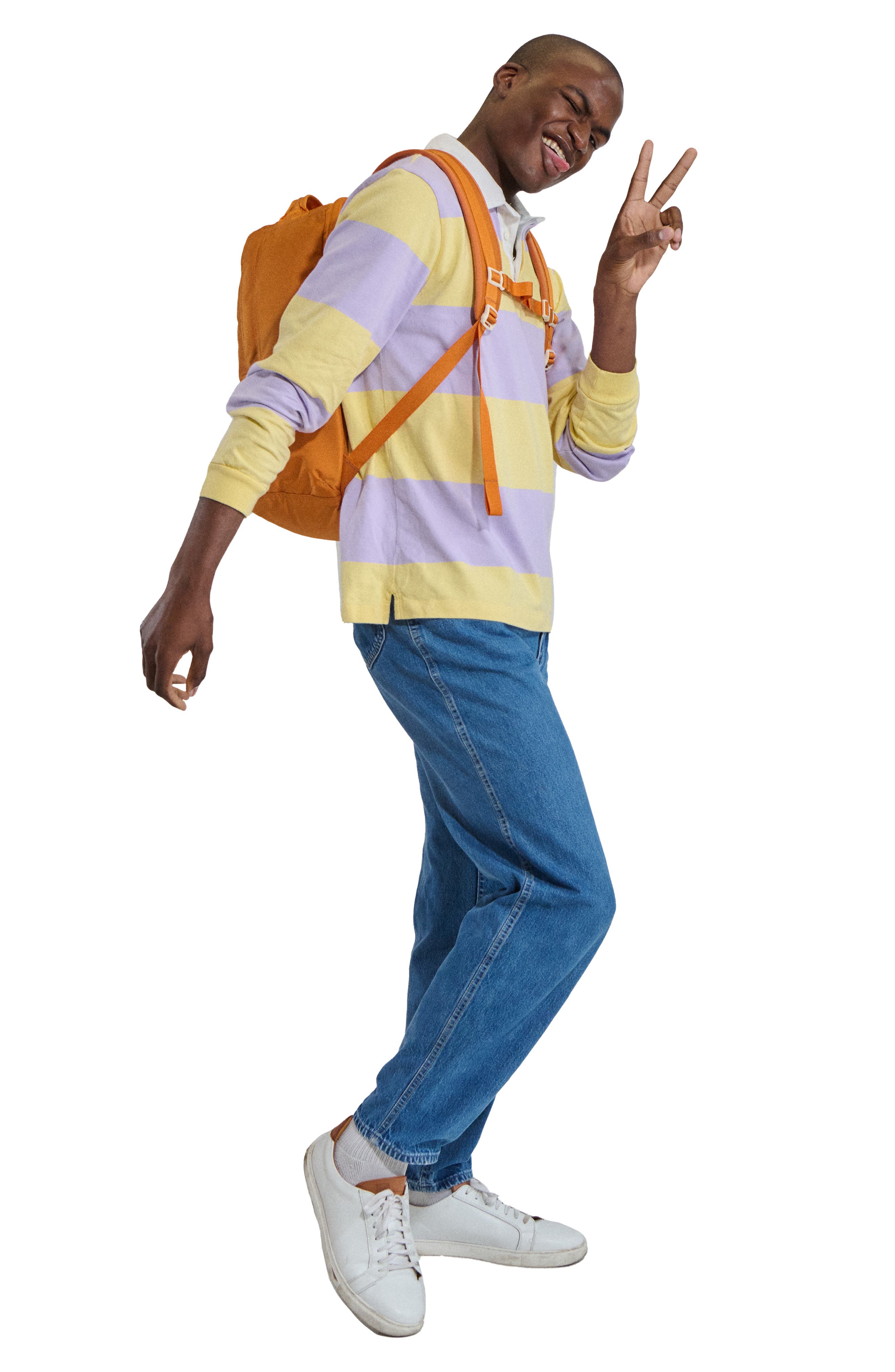 Baboon to the Moon City Water Repellent Backpack, Alternate, color, Caramel