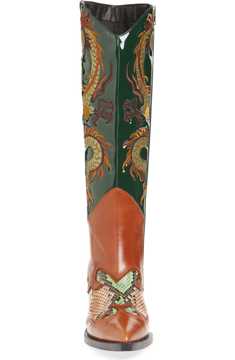 Jeffrey Campbell Perfect Pairs Gaea Western Boot, Alternate, color,