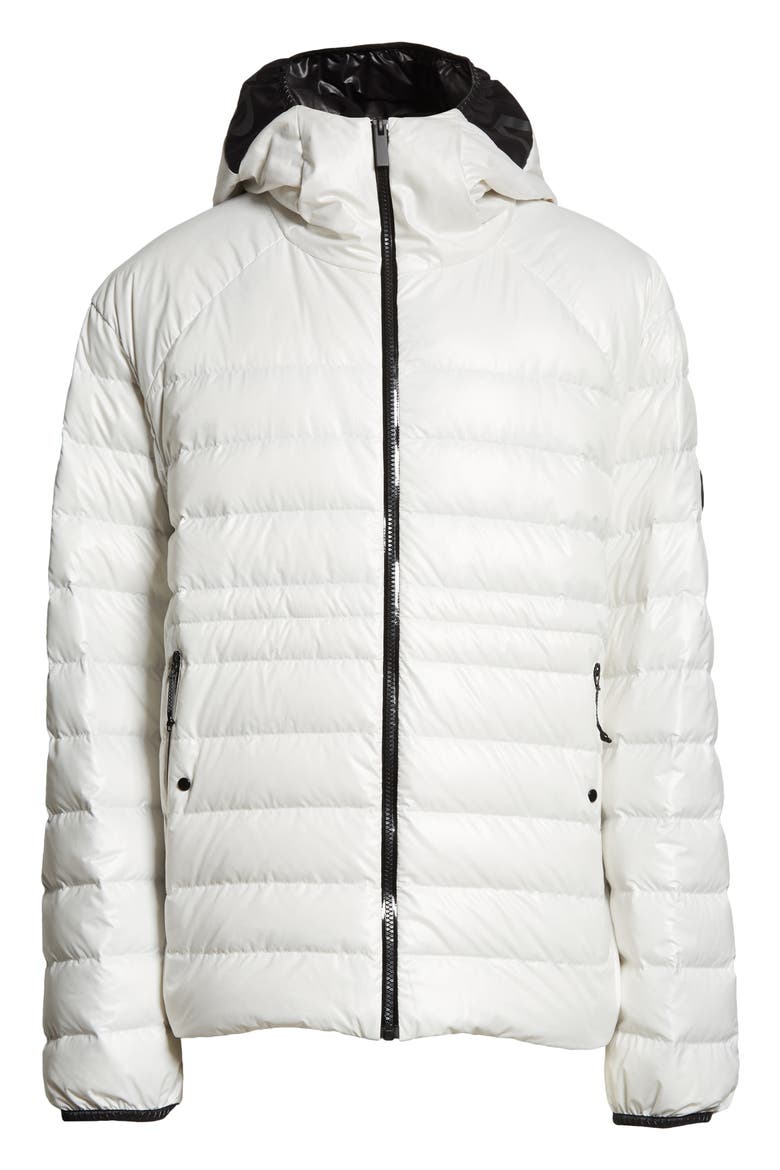 Jildaz Water Resistant Down Puffer Jacket (Nordstrom Exclusive), Alternate, color, WHITE