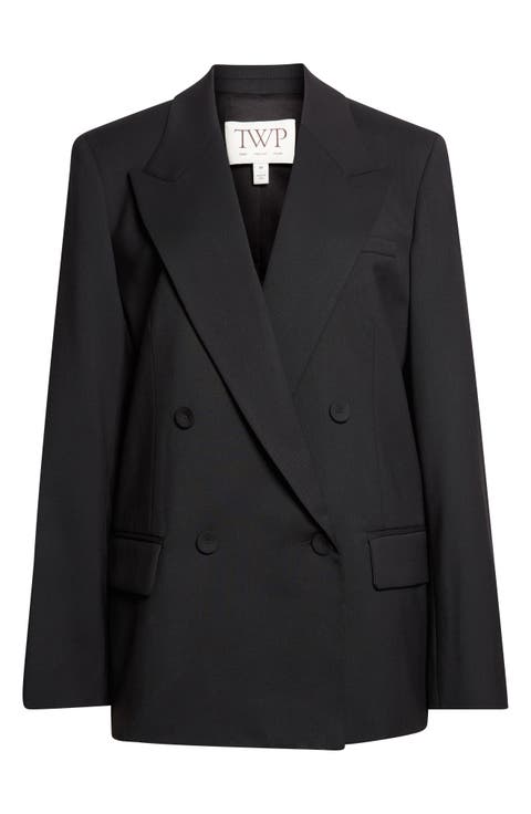 Harper Double Breasted Tuxedo Jacket