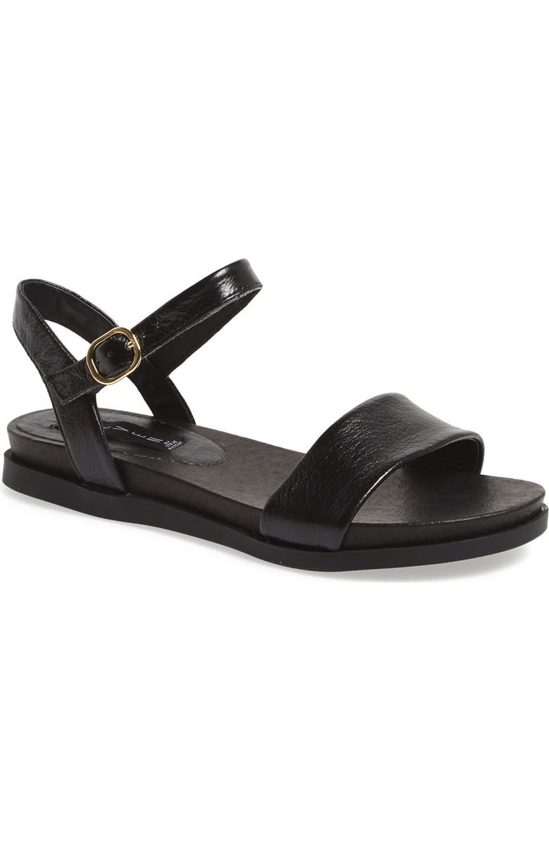 Steven New York Steven by Steve Madden 'Karli' Leather Sandal, Main, color,