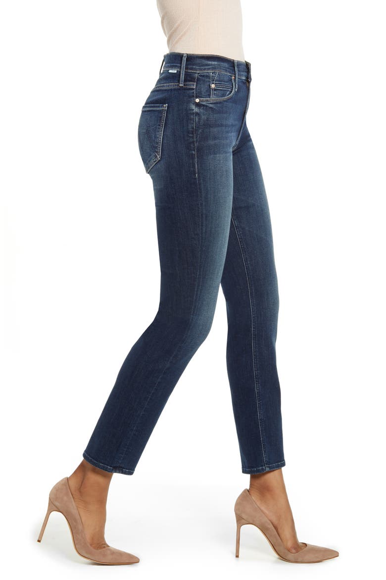 The Dazzler High Waist Ankle Straight Leg Jeans, Alternate, color, ON THE EDGE