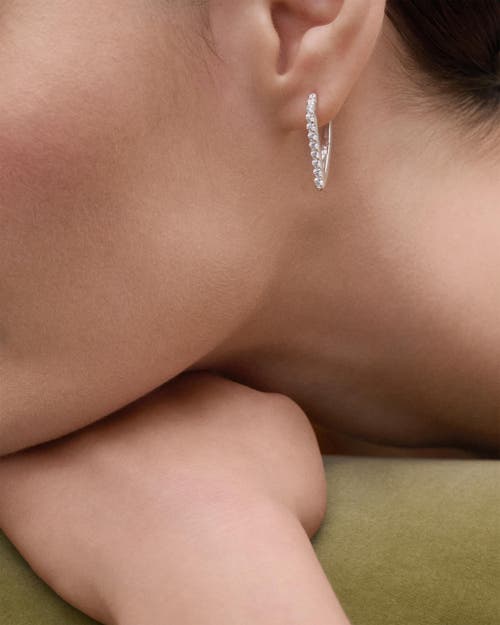 Pdpaola Gloss Hoops In Metallic