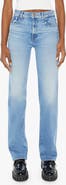 MOTHER The Kick It High Waist Straight Leg Jeans