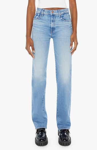 MOTHER The Kick It High Waist Straight Leg Jeans