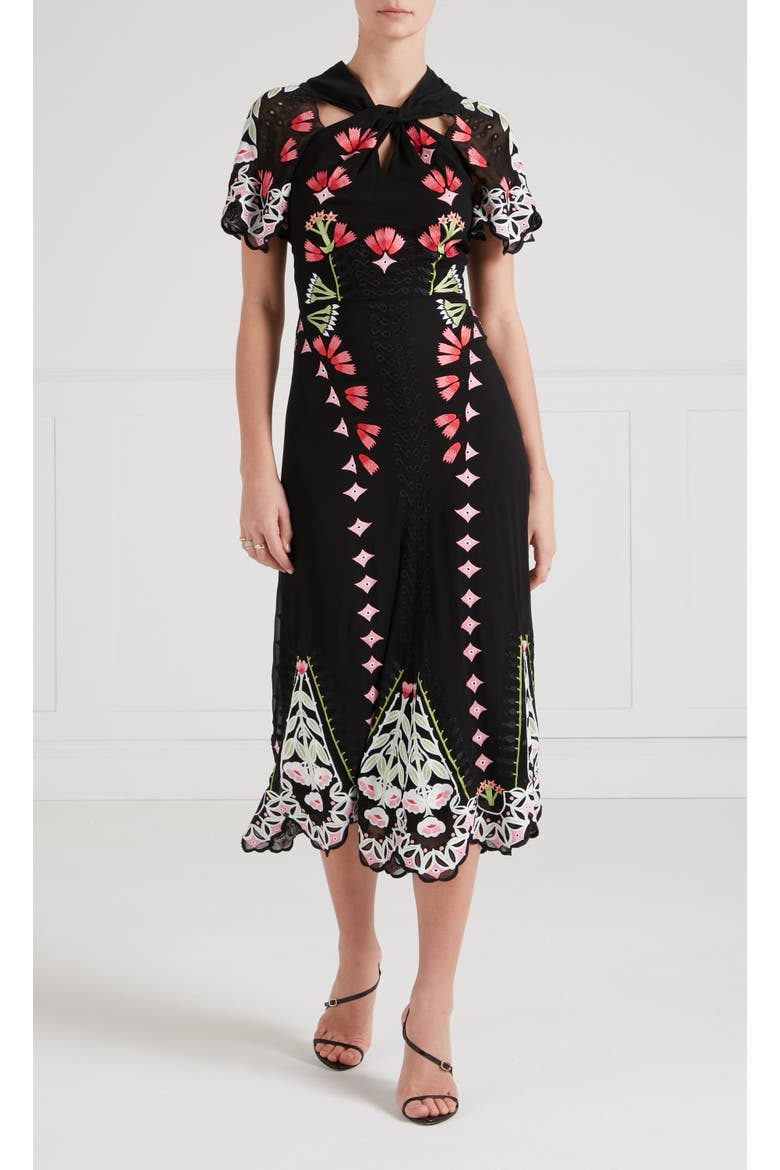Rosalba Dress, Main, color, Black