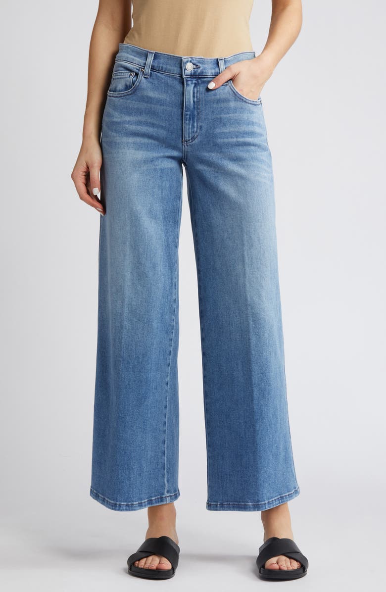 LE JEAN Juliette Ankle Wide Leg Jeans, Main, color, 