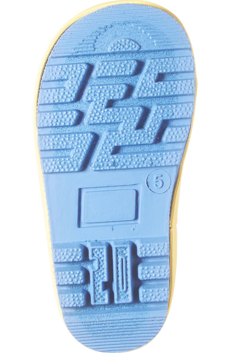 Harper Canyon Kids' Audra Lightning Bolt Rain Boot, Alternate, color, Blue Multi