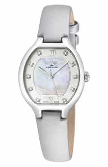 Lugano Swiss Diamond Bracelet Watch, 30mm x 36.2mm