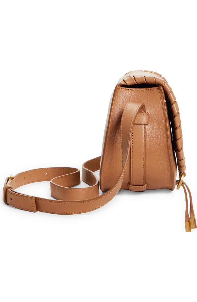 Chloé Marcie Whipstitch Leather Crossbody Bag, Alternate, color,