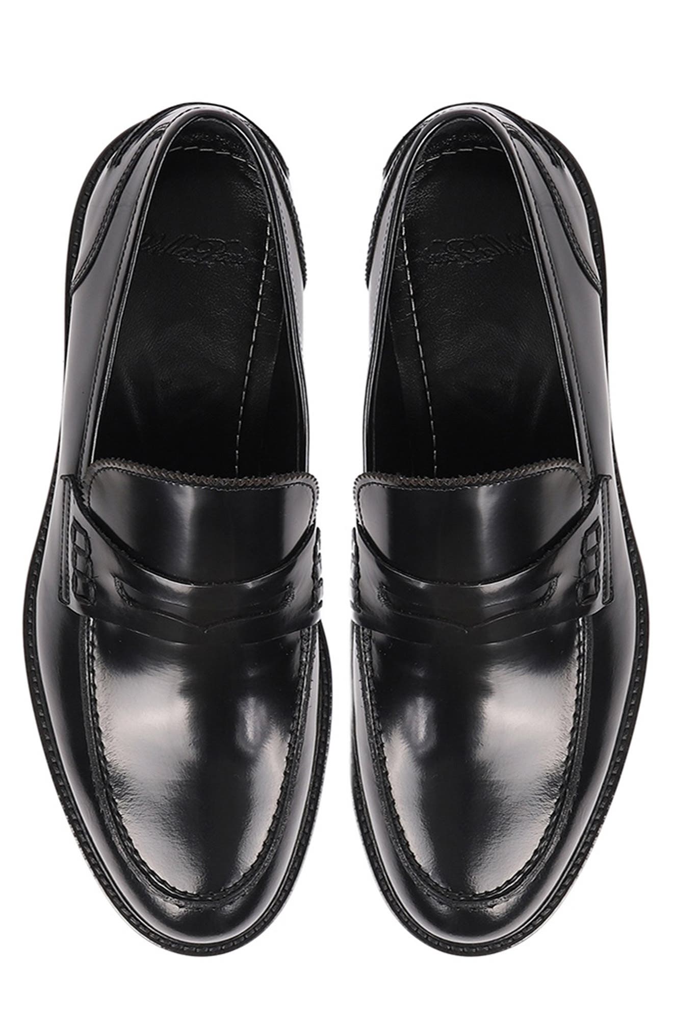 VELLAPAIS Douglas Penny Loafer, Alternate, color, Black