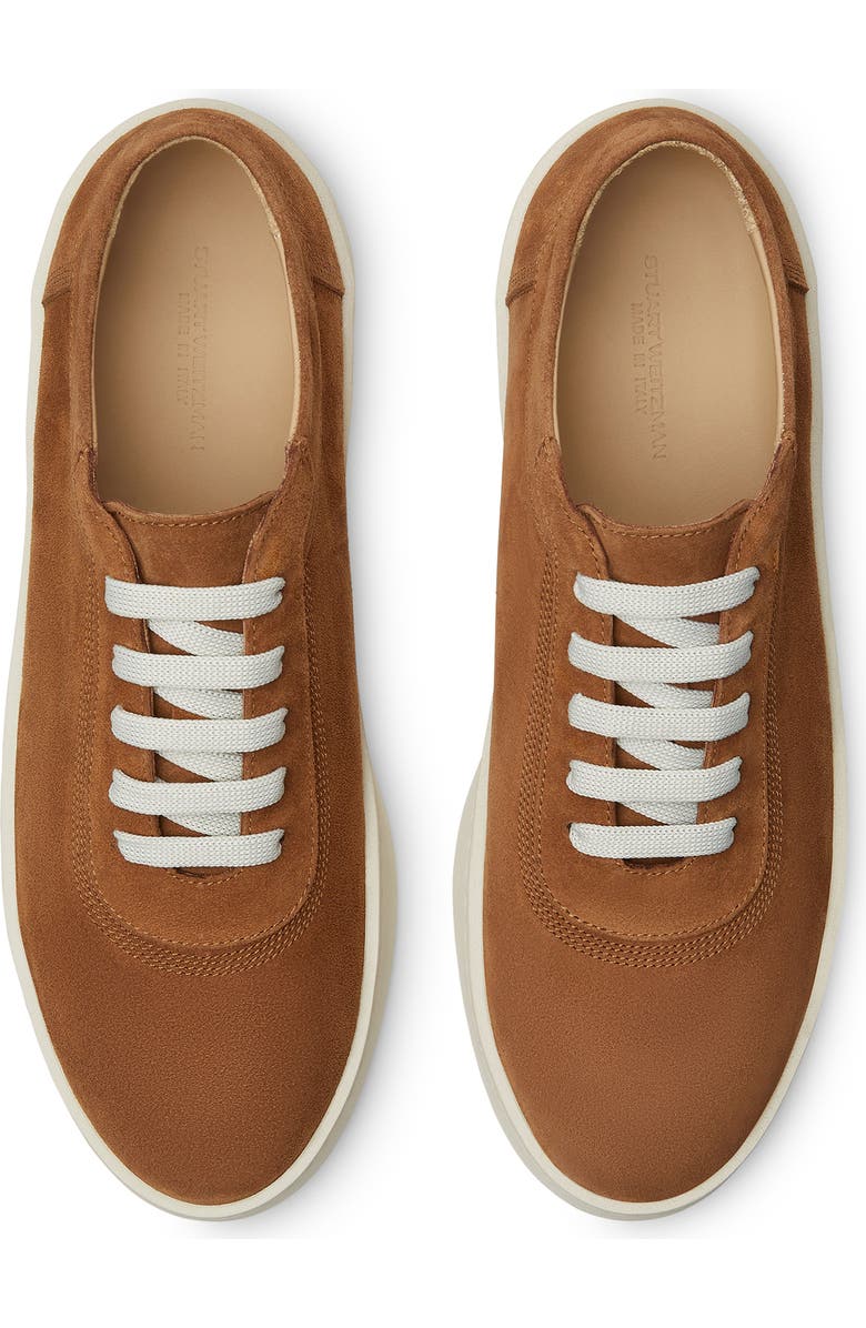 Stuart Weitzman Hamptons Sneaker, Alternate, color, Tan