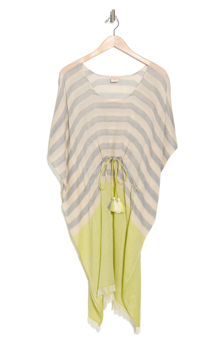 Vismaya Stripe Caftan, Alternate, color,