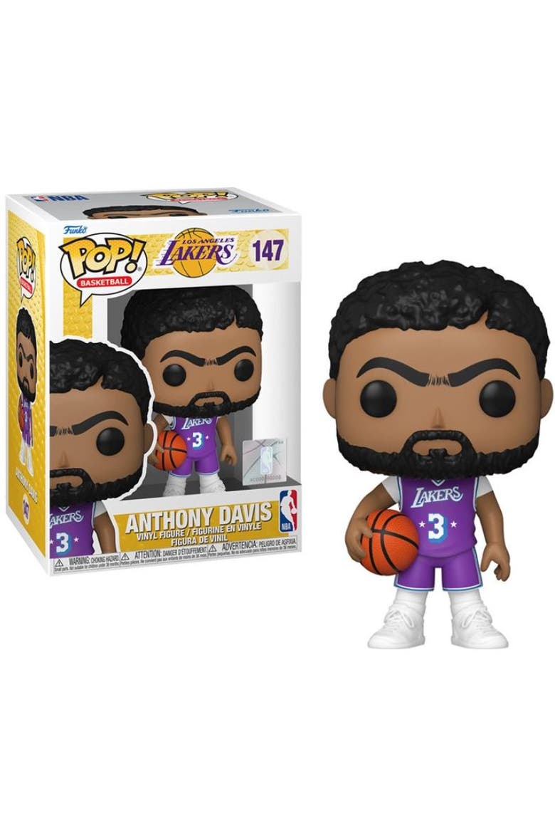 Anthony Davis (Los Angeles Lakers) City Edition NBA Funko Pop! Series 8, Main, color, Multi-Color
