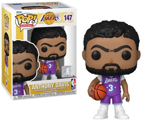 Anthony Davis (Los Angeles Lakers) City Edition NBA Funko Pop! Series 8