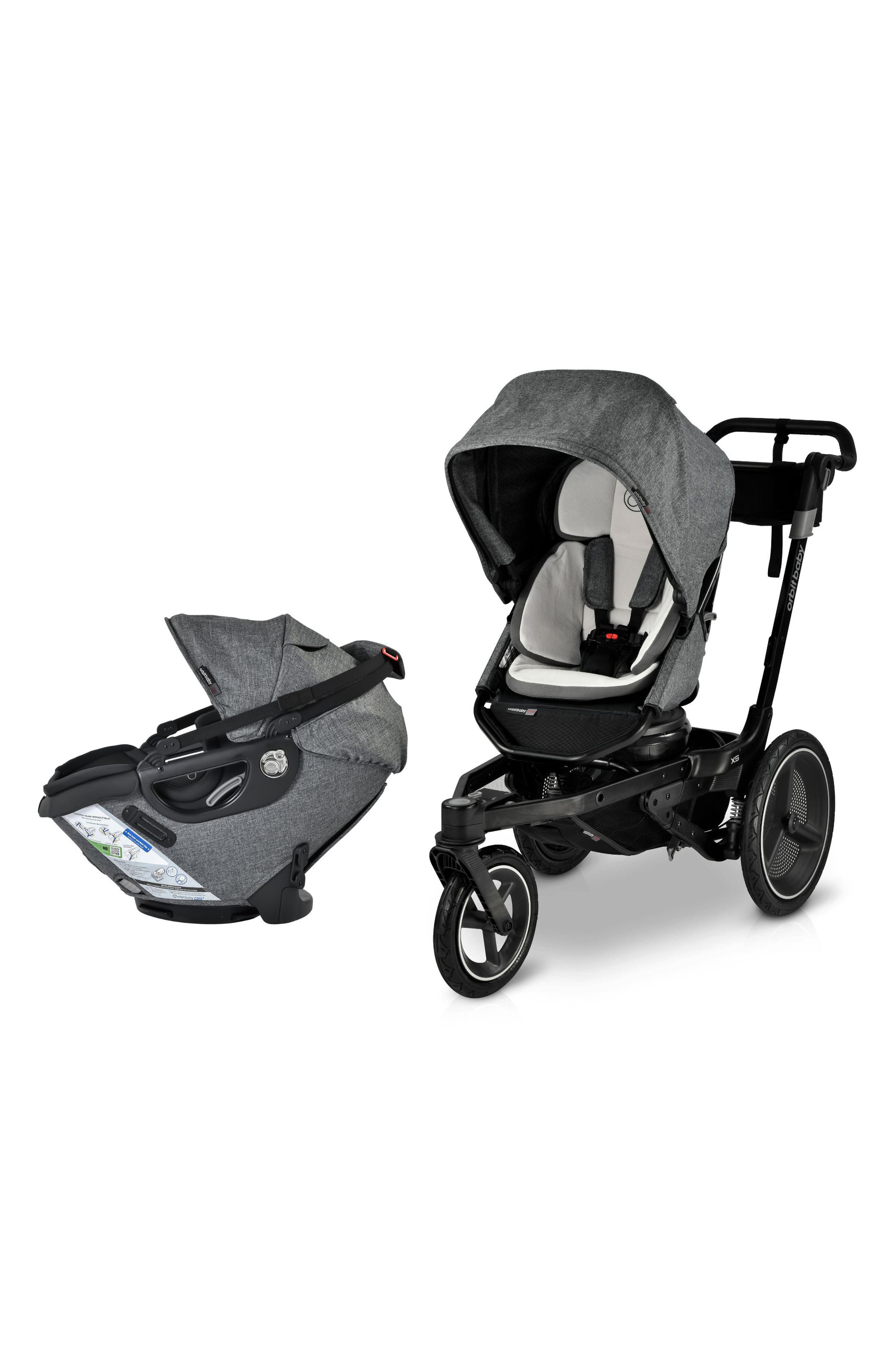 MELANGE GREY/ BLACK