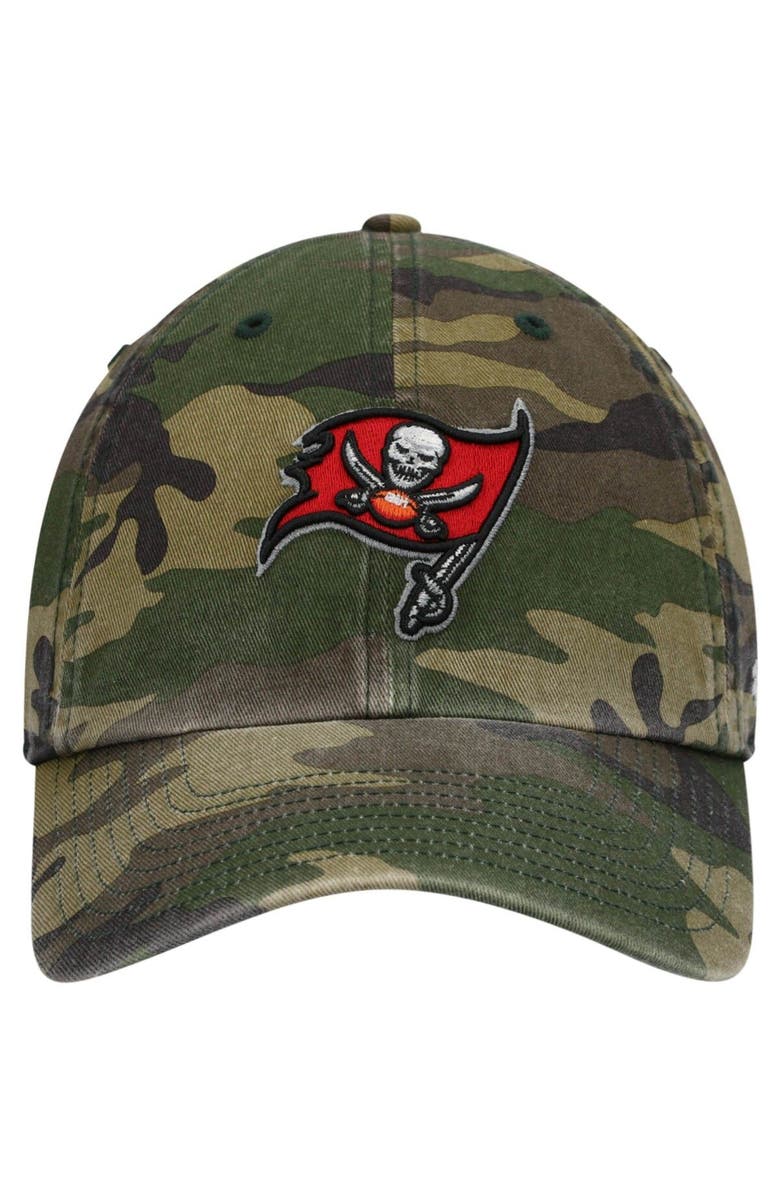 '47 Men's '47 Camo Tampa Bay Buccaneers Woodland Clean Up Adjustable Hat, Alternate, color, 