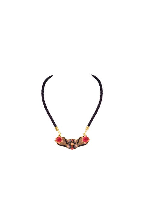 1980s Vintage Cloisonné Necklace
